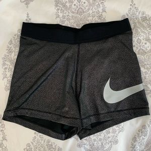 Black Sparkly Nike Pros